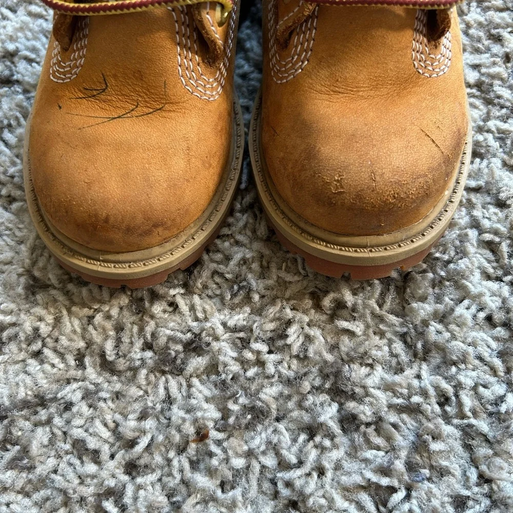 Timberland Kids' Brown Lace-Up Boots